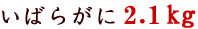 �C�o���K�j2.1kg